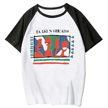 Топ Talking Heads, женские футболки harajuku Y2K, женская уличная одежда из аниме и манги