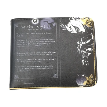 Новый Кошелек Death Note с Карманом для Монет для Подарочного Короткого Кошелька