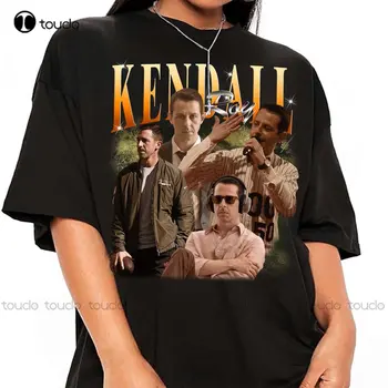 Винтажная футболка Kendall Roy с принтом 