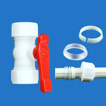 Быстроразъемный переключатель шлангового клапана Пластиковый быстроразъемный переключатель водопроводной трубы из полиэтилена DN15 DN20 DN25