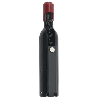 Портативный открывалка для винных пробок с мини-винтовой пробкой Для винных бутылок для ресторанов, Подарки для путешествий