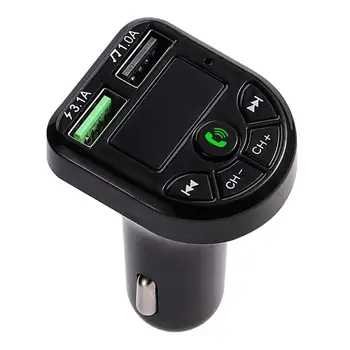 Новый двойной USB Беспроводной Bluetooth Автоматический FM-передатчик Зарядное устройство Аудио MP3-плеер