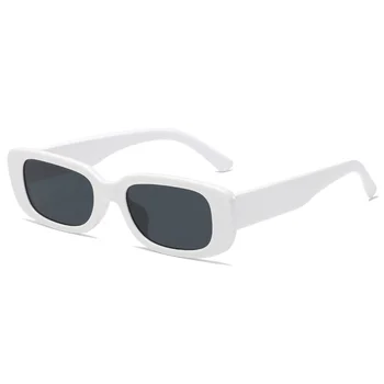 Новые маленькие солнцезащитные очки Для женщин и мужчин, Модный Винтажный бренд, Дизайнерские хип-хоп Квадратные Зеленые Солнцезащитные очки, Женские очки UV400