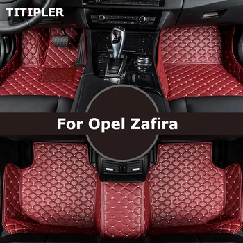 Автомобильные Коврики TITIPLER Custom Для Opel Zafira TOURER C P12 С 5 сиденьями Для Ног Coche Аксессуары Ковры
