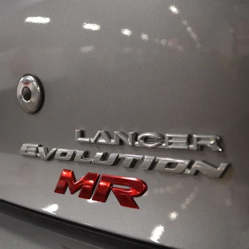Для стайлинга Lancer 3 ШТ. 3D Автомобильный Хромированный логотип Значок Наклейка на заднюю панель Эмблема Mitsubishi Evolution