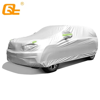 Водонепроницаемые Автомобильные Чехлы для Автомобилей С Всесезонной Защитой от Ультрафиолета Snowproof Full Car Cover Outdoor Universal Fit SUV Седан