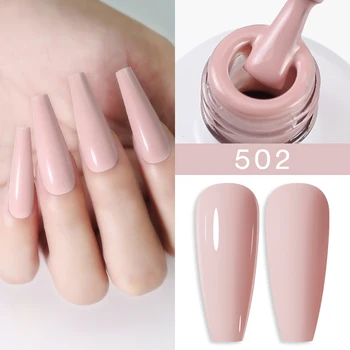 Arte Clavo Телесно-розовый Красочный гель-лак для ногтей Полупостоянный Для маникюра Базовый Верхний слой Впитывающийся УФ-гель-лак для ногтей