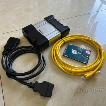 Инструмент для ремонта автомобилей OBD2 Диагностический сканер Icom next для портативного компьютера BMW с жестким диском емкостью 1 ТБ CF19 4G Программное обеспечение V01.2023