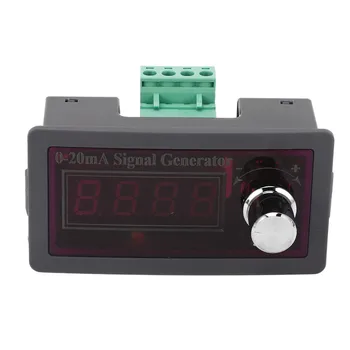 Генератор сигналов 0-20 мА, 4‑значный индикатор тока, Аналоговый имитатор DCS, управление 15-28 В постоянного тока, Кнопочный тип