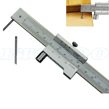 0-200 мм Маркировочный Штангенциркуль С Твердосплавной Чертильной иглой, Параллельная Маркировочная Линейка, Измерительный Инструмент