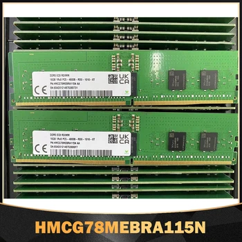 1ШТ Высококачественная Оперативная память 16G 16GB 1RX8 DDR5 PC5-4800B-R 4800 Для SK Hynix Memory HMCG78MEBRA115N