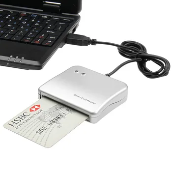 2 шт Easy Comm USB считыватель смарт-карт IC/ID card Reader для Windows/Linux/MAC Высокого качества (цена указана за 2 шт)