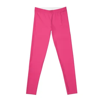 ЯРКО-однотонные розовые леггинсы для спортзала, женские леггинсы, женская одежда для занятий в тренажерном зале