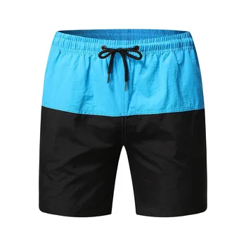 Шорты Мужские Летние Большого размера, Тонкие, быстросохнущие Пляжные брюки, Повседневные спортивные короткие брюки, одежда-споденьки, Короткий Homme