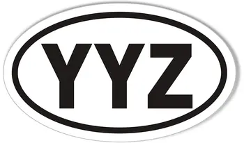 Автомобильные наклейки для овального автомобиля YYZ Виниловая наклейка с графикой на заднее стекло автомобиля грузовика Мотоциклетную ленту