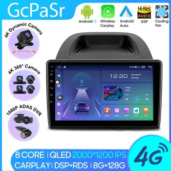 Автомобильное MP4 Радио Carplay Android Для Ford EcoSport Eco Sport 2017-2021 Навигация GPS Android Auto Video DSP 4G Wifi Без 2din DVD