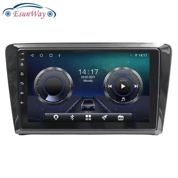 Android 10.0 Автомобильный радиоприемник Мультимедийный Видео аудио плеер Навигация GPS для SKODA RAPID SEAT TOLEDO 2012 +