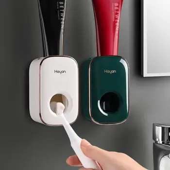 Соковыжималка для зубной пасты, съемный дозатор для зубной пасты, легкая автоматическая соковыжималка для зубной пасты без перфорации для дома