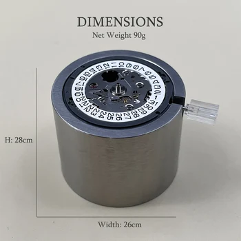 Роскошный стальной держатель механизма для деталей механизма SEIKO NH35 NH36 Инструмент для ремонта часовщика