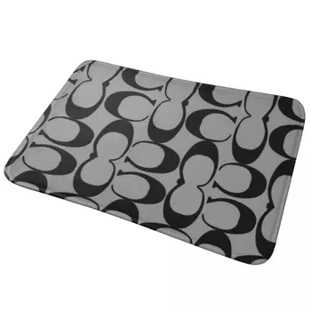 Серый Черный коврик Противоскользящие суперпоглощающие коврики для ванной, коврики для входа в дом, ковер для кухни, гостиной, Уличная подставка для ног
