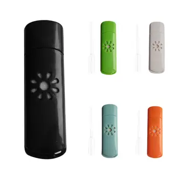 car perfume accessories interior Mini USB Essential Oil Diffuser Air Fresh LED Light Quiet Humidifier освежитель в машину духи