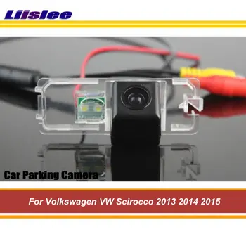 Для VW Scirocco 2013 2014 2015 Автомобильная Парковочная Камера Заднего Вида HD CCD RCA NTSC Аксессуары Для Авто Вторичного Рынка