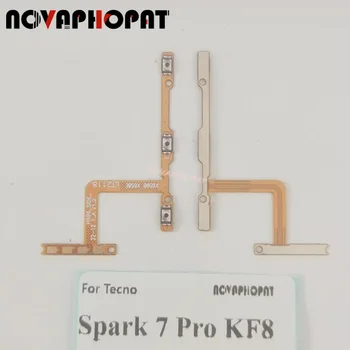 Wyieno для Tecno Spark 7 Pro KF8 Включение Выключение Увеличение Уменьшение громкости Лента Кнопка питания Гибкий кабель