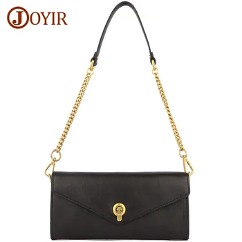 Женские сумки через плечо из натуральной кожи JOYIR, модная сумка на цепочке для подмышек, роскошные дизайнерские кошельки и дамские сумочки, сумка высокого качества.