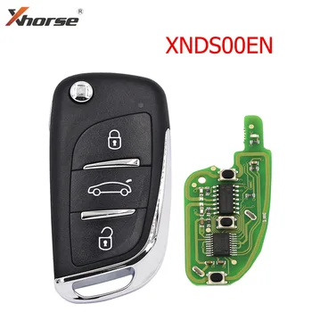Xhorse XNDS00EN VVDI Беспроводной Универсальный Дистанционный Ключ 3 Кнопки DS Style для Инструмента VVDI2 VVDI Key