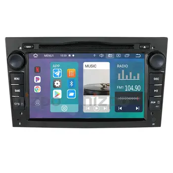 Android10 IPS Автомобильный Радиоплеер Мультимедийный GPS Для Opel Vauxhall Astra H Vectra Antara Zafira Corsa Vivaro Meriva Tigra 2Din WIFI