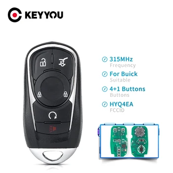 KEYYOU Smart Remote Автомобильный Ключ 315/433 МГц ID46 Чип для Buick LaCrosse 2017 2018 2019 FCC: HYQ4EA Keyless Go