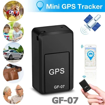 GF-07 Мини GPS Детский Анти-потерянный локатор Магнитный Противоугонный автомобиль Детский GSM GPRS Ежедневное Водонепроницаемое локаторное устройство Автомобильные запчасти