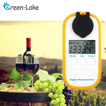 Портативный цифровой рефрактометр содержания алкоголя в виноградном вине по объему и Бриксу Oe KMW