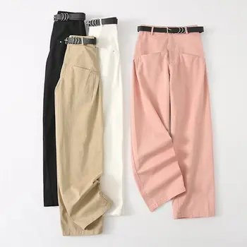 Брюки бесплатная доставка одежда в корейском стиле женская одежда джинсы harajuku модная одежда для женщин женские брюки джинсы