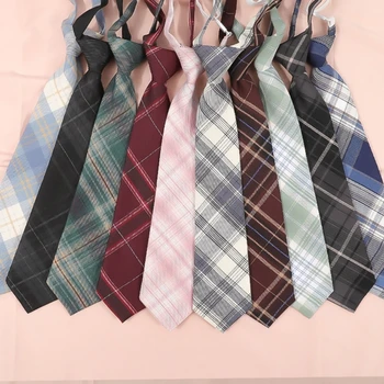 Узкий галстук для женщин, мужские галстуки Lazy JK, галстук на свадьбу, выпускной, школьная форма, галстук для косплея для детей, студентов, прямая поставка