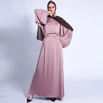 Ид Мубарак Абая Дубай Турция Мусульманская Мода Роскошные Платья-Хиджабы для Женщин Марокканский Кафтан Исламская Одежда Vestidos Musulmanes