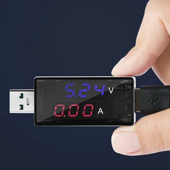 Измерение тока мощности через USB Высокоточный измеритель тока, широко совместимый, быстрая идентификация электроинструмента