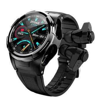 Новые умные часы S201 tws, мужской умный браслет с наушниками, Музыка, Спорт для упражнений, бег, 2 в 1, наушники для Android, умные часы