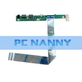 PC NANNY Используется подлинный для ASUS EeeBook E202 E202SA E202S USB плата аудиоплата