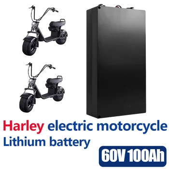 Литиевая батарея электромобиля Har, водонепроницаемая батарея 18650 60V 80Ah для двухколесного складного электрического скутера Citycoco