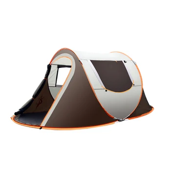 Наружная всплывающая палатка с автоматическим мгновенным раскладыванием, непромокаемая палатка, семейная сверхлегкая портативная влагостойкая походная палатка для зимней рыбалки