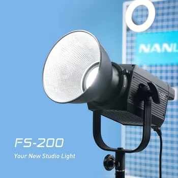 Nanlite Nanguang FS-200 FS 225 Вт светодиодный светильник для фотосъемки, Профессиональная уличная Монолайтовая стробоскопическая лампа FS200 5600K