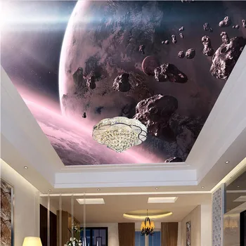 Обои beibehang на заказ обои для гостиной спальни настенная роспись galaxy star hotel restaurant настенная роспись пола и потолка из метеорита